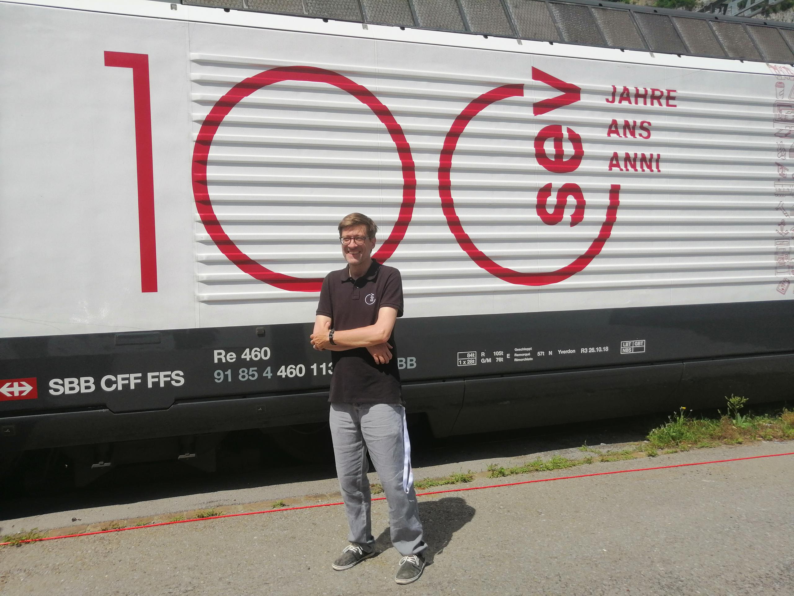 La tournée anniversaire du SEV a fait halte à St-Maurice